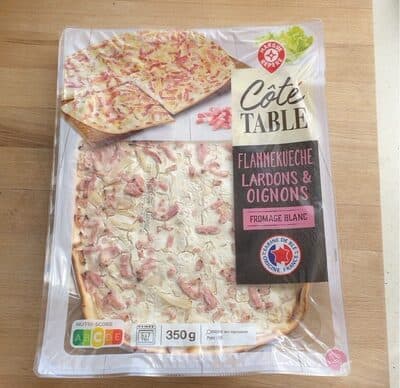 Flammekueche lardons & oignons