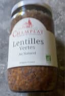 Lentilles verte