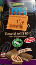 Chocolat extra noir