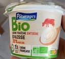 Creme epaisse entiere bio