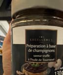 Préparation truffe champignons