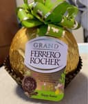 Hollow Milk Chocolate and Hazelnut Ornament