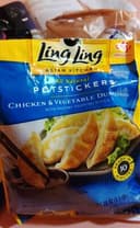 Chicken and vegetable dumpling