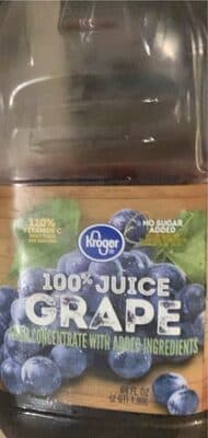 100% Grape Juice
