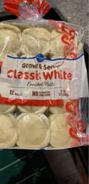 Brown and serve clasic white
