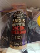 Angus Beef Patties Bacon Cheddar