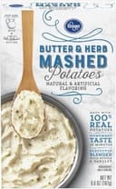 Butter & herb instant mashed potatoes