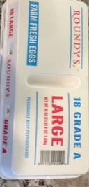 18 Grade A Large Farm Fresh Eggs