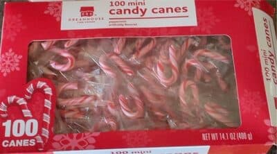 100 mini candy canes