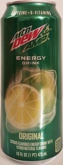 Amp energy boost original citrus energy drink