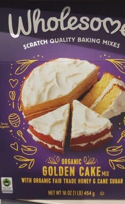 Organic Golden Cake Mix