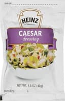 Ceaser salad dressing single serve packets