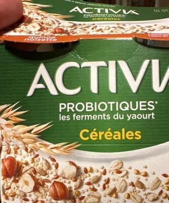 Activia probiotique quinoa noisette