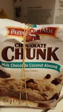 Chocolate chunk milk chocolate coconut almond