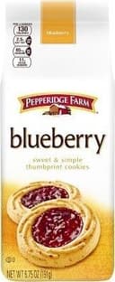 Blueberry thumbprint cookies