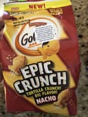 Epic crunch, nacho baked tortilla snacks, nacho