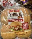 Sourdough burger buns