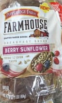 Breakfast bread berry sunflower