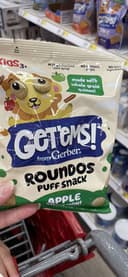 Getterems! Roundos Puff Snack Apple Cinnamon!