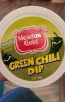 Green chili dip