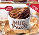 Baking mug treats chocolate caramel cake mix