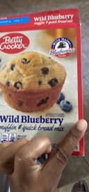 Betty Crocker Preparation Muffin Blueberrie Myrtilles