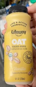 Cultured oat milk vanilla