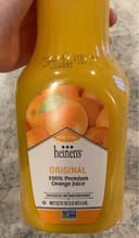 Orange Juice Not From Concentrate, No Pulp