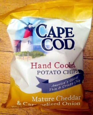 Hand Cooked Potato Chips Mature Cheddar & Caramelized Onion