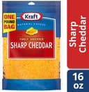 Shredded sharp cheddar cheese