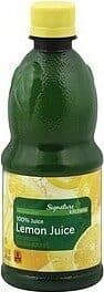 100% Lemon Juice