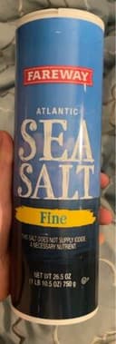 Atlantic sea salt fine