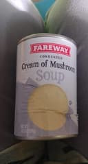 Cream of mushroom soup