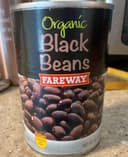 Canned organic black beans