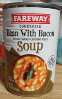 Bean with Bacon soup condensed