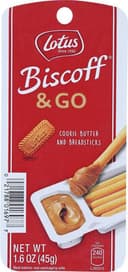 Lotus Biscoff & Go Cookie Butter and Breadsticks