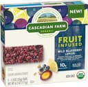 Fruit infused chewy granola bars
