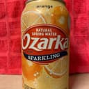 Sparkling natural spring water