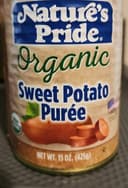 Organic Sweet Potato Puree