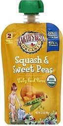 Nd foods just veggies squash sweet peas ounce