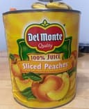Sliced peaches