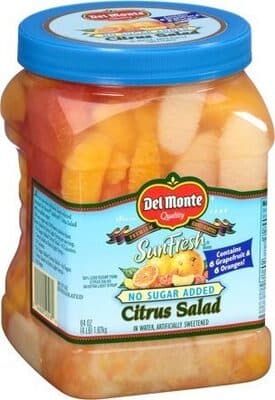 Citrus Salad In Water