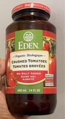 Eden crushed tomatoes