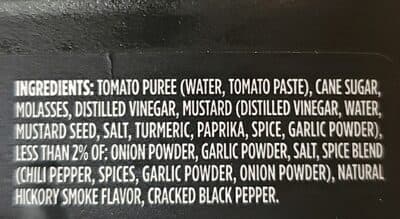 Hickory Cracked Pepper Barbeque Sauce