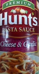 HUNTS Cheese And Garlic Spaghetti Sauce, 24 OZ