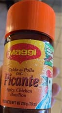 Caldo de pollo con picante spicy chicken bouillon