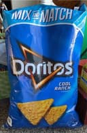 Cool ranch flavored tortilla chips