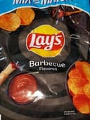 Barbecue flavored potato chips