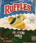 Jalapeno ranch flavored potato chips