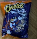 Bag of bones white cheddar flavored cheese snacks